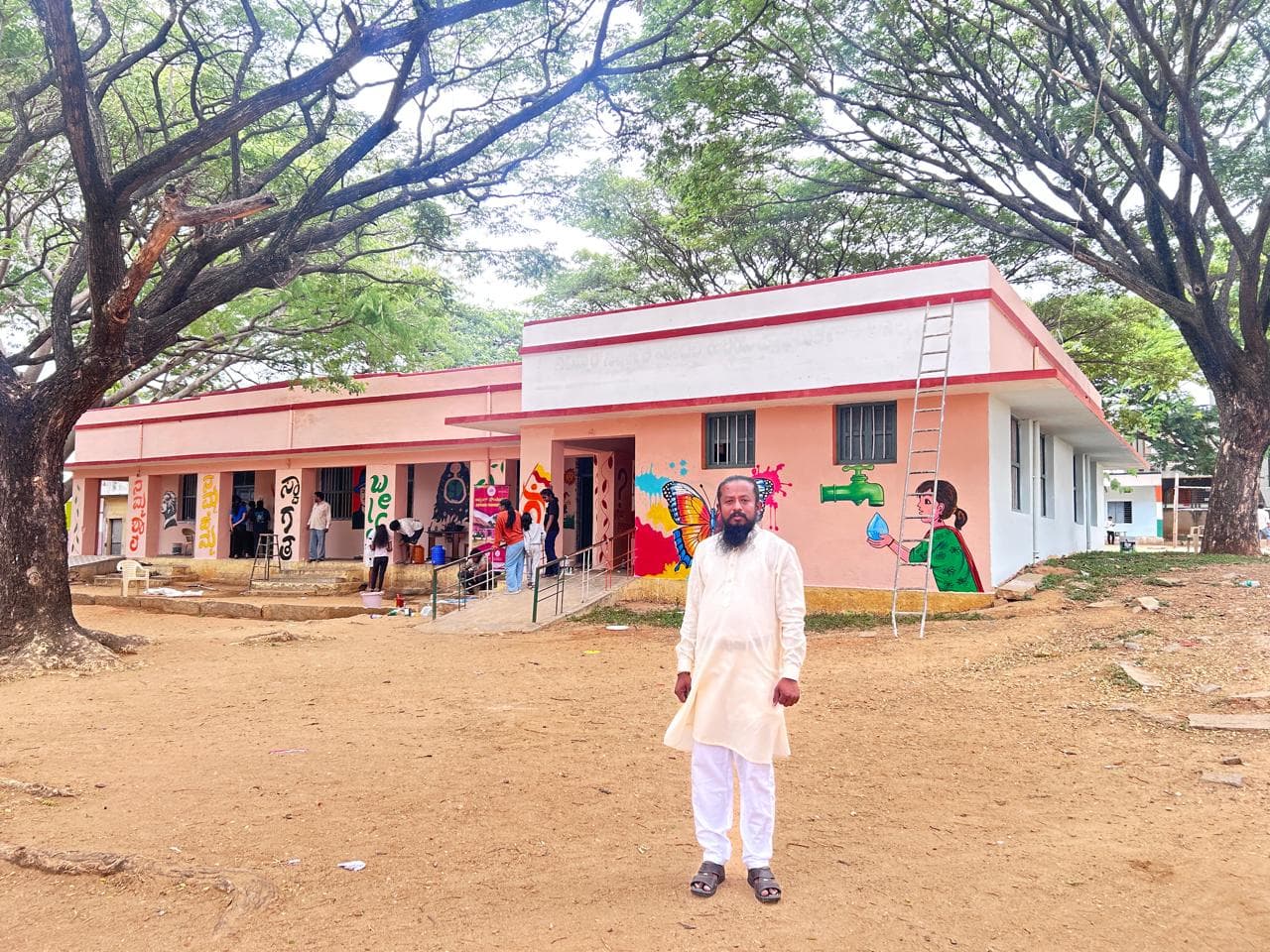 School improvement activity at a Foundation-supported school