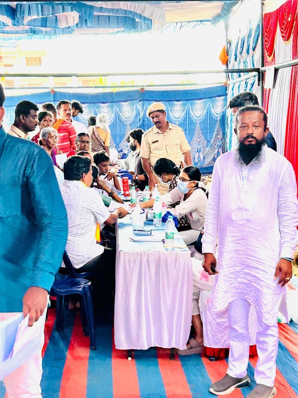 Healthcare camp activity