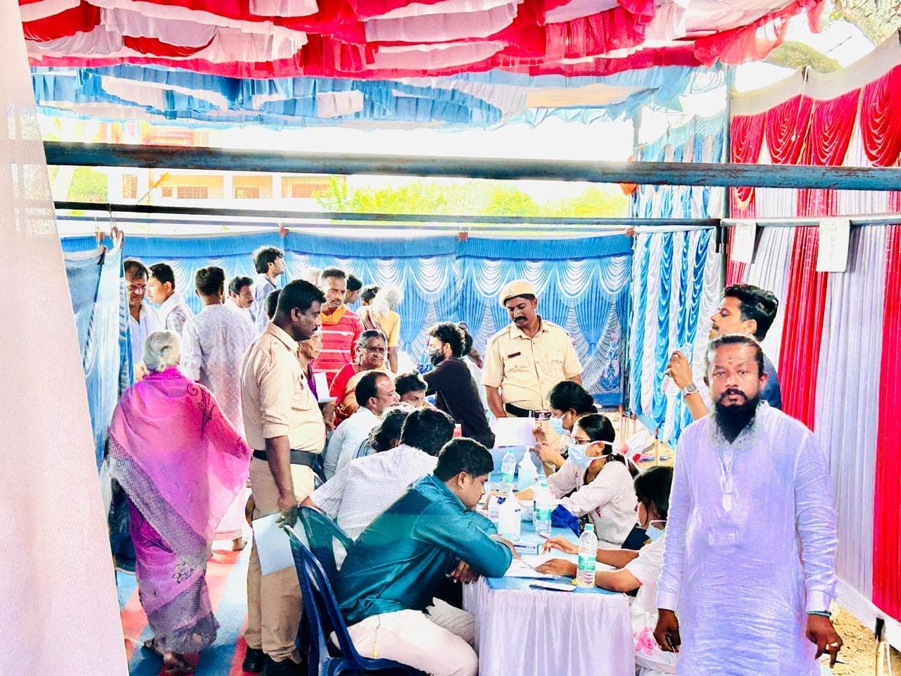 Healthcare camp activity