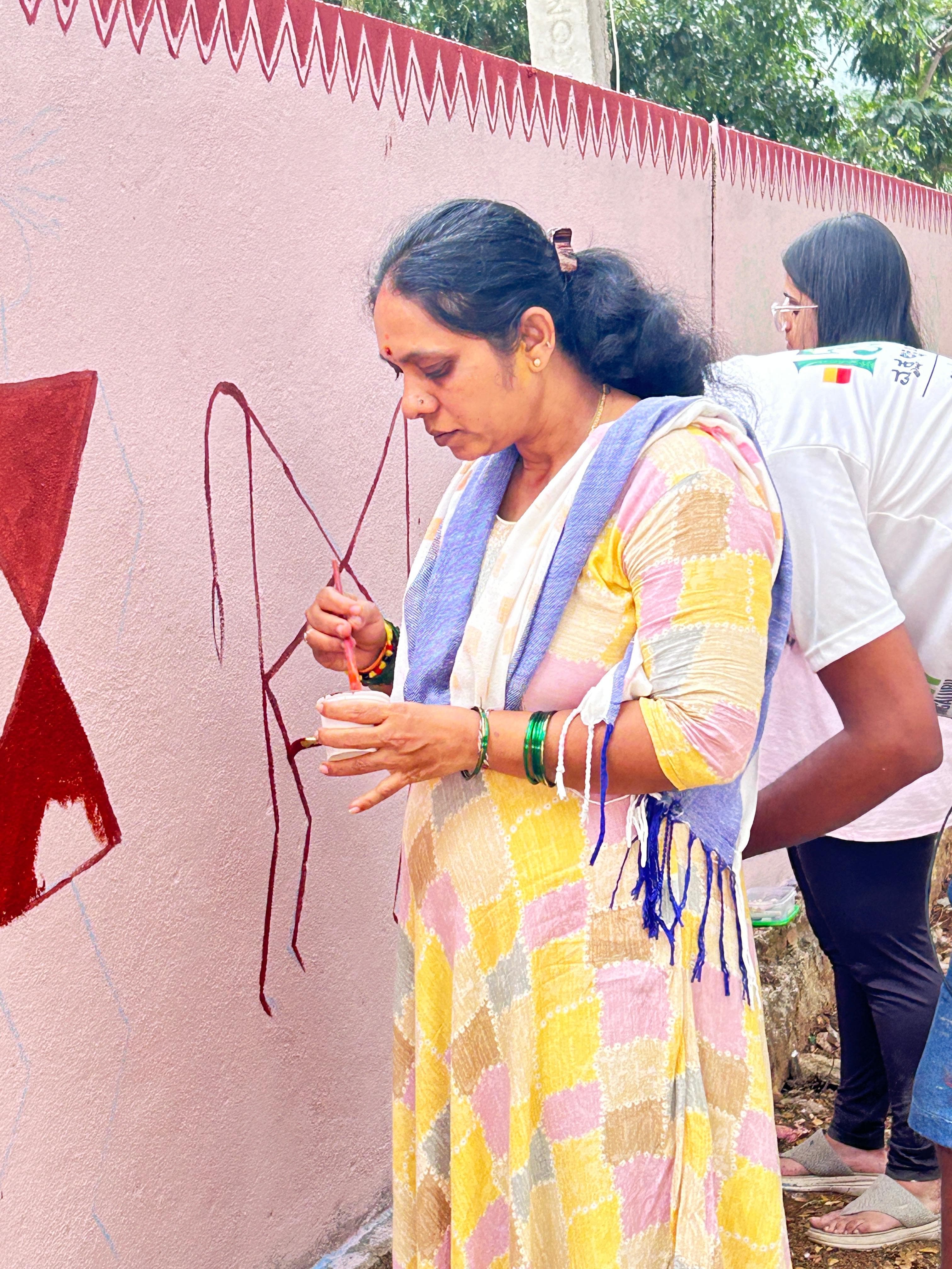 School improvement activity at a Foundation-supported school