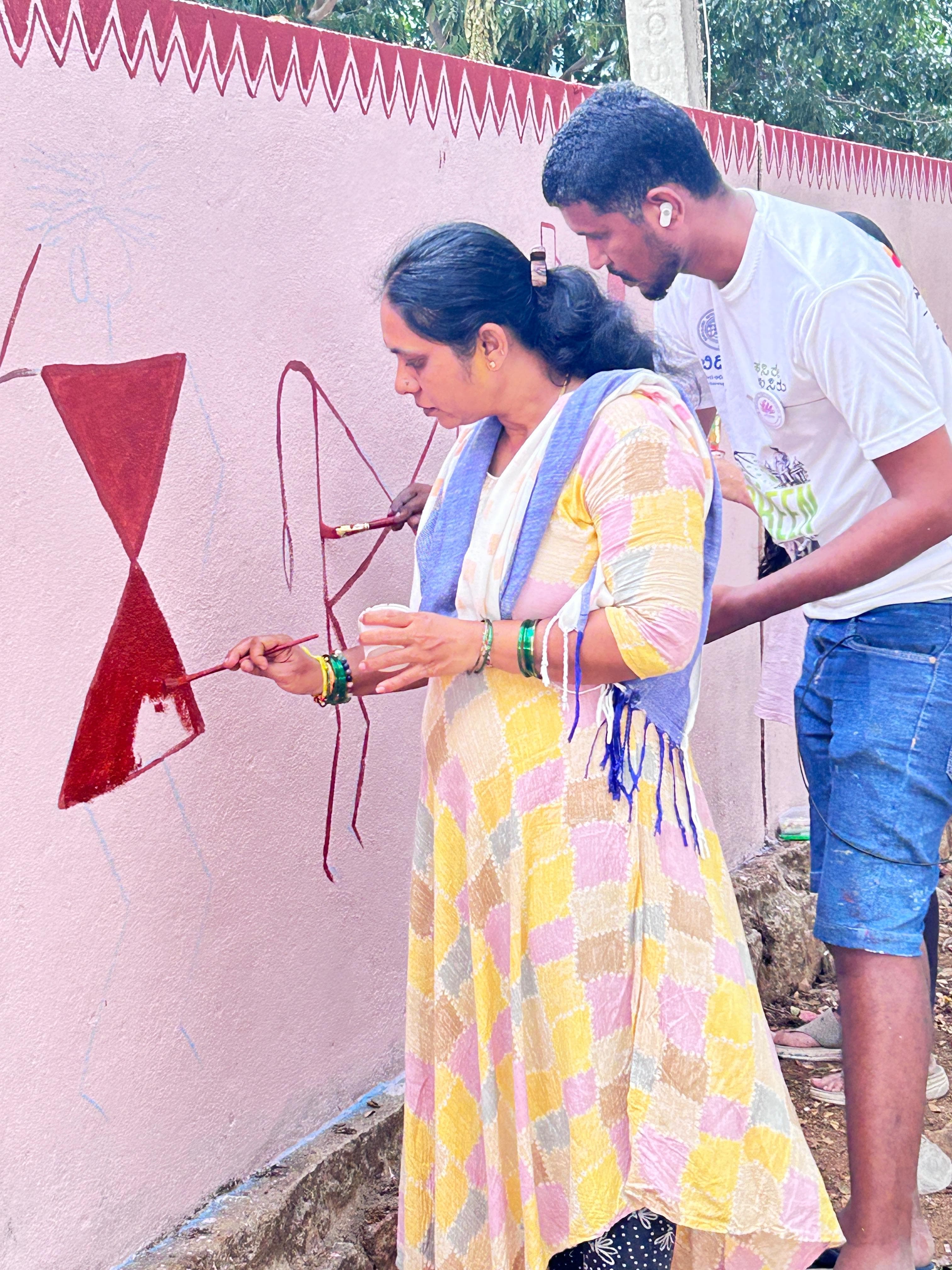School improvement activity at a Foundation-supported school